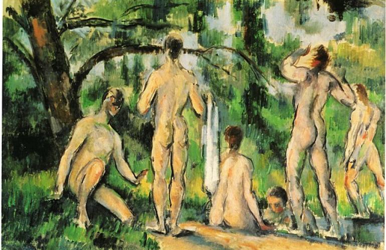 Cezanne Das Bad